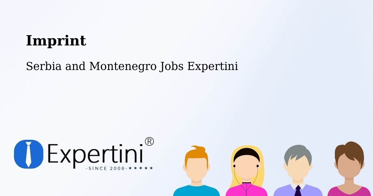 Imprint – Malartic - Serbia and Montenegro Jobs Expertini